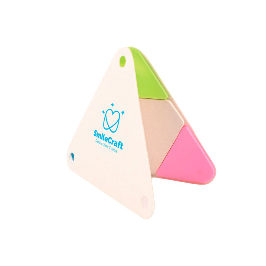 Triangle Sticky Notes Branded 1